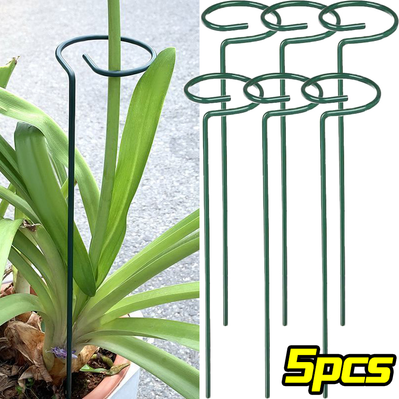 Gardening Tools Hoe - 1/10 szt. Metalowy pierścień podpórka do