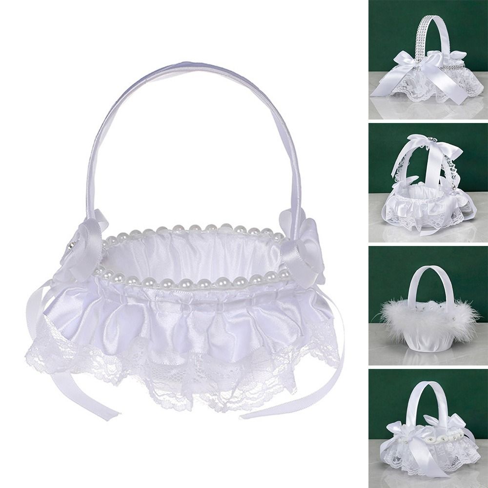 Gardening Tools Girls - Koszyczek dla dziewczynki sypiącej kwiaty na