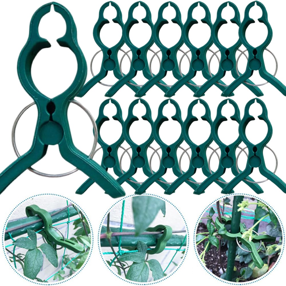 Gardening Tools For Vines - 50/10 SZT. Klipsy do podpierania roślin,