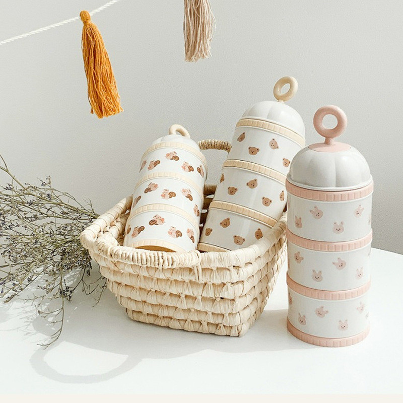 Fertilizer Dispenser - Słodki miś pudełko na mleko w