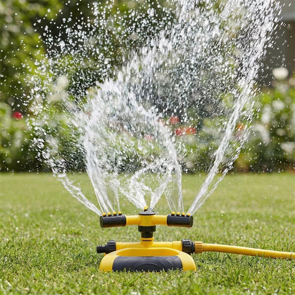 Gardening Tools Plastic - Automatyczny zraszacz obrotowy 360 stopni z
