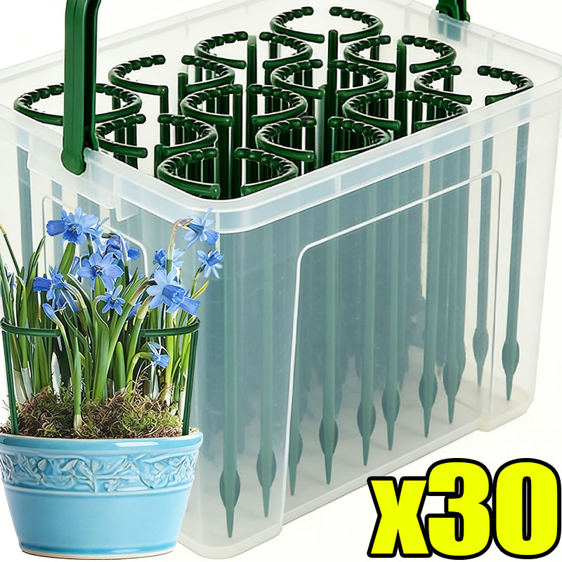 Gardening Tools Hoe - 30-1 SZT. Plastikowe Podpórki do Roślin