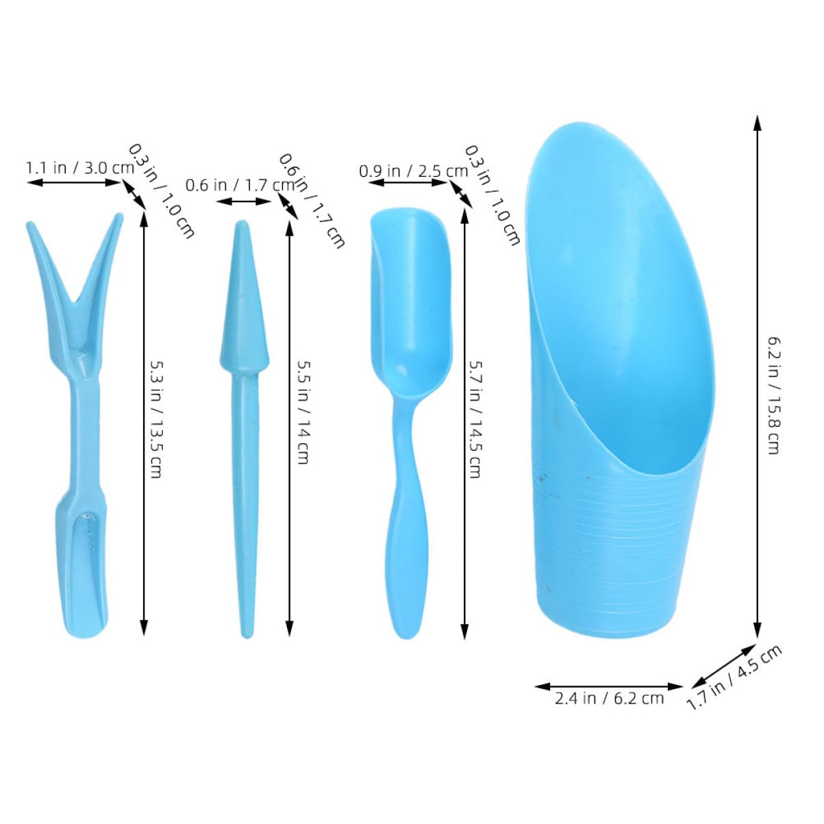 4 sztuk/zestaw, plastikowe trw – Gardening Tools Hoe recenzja i cena