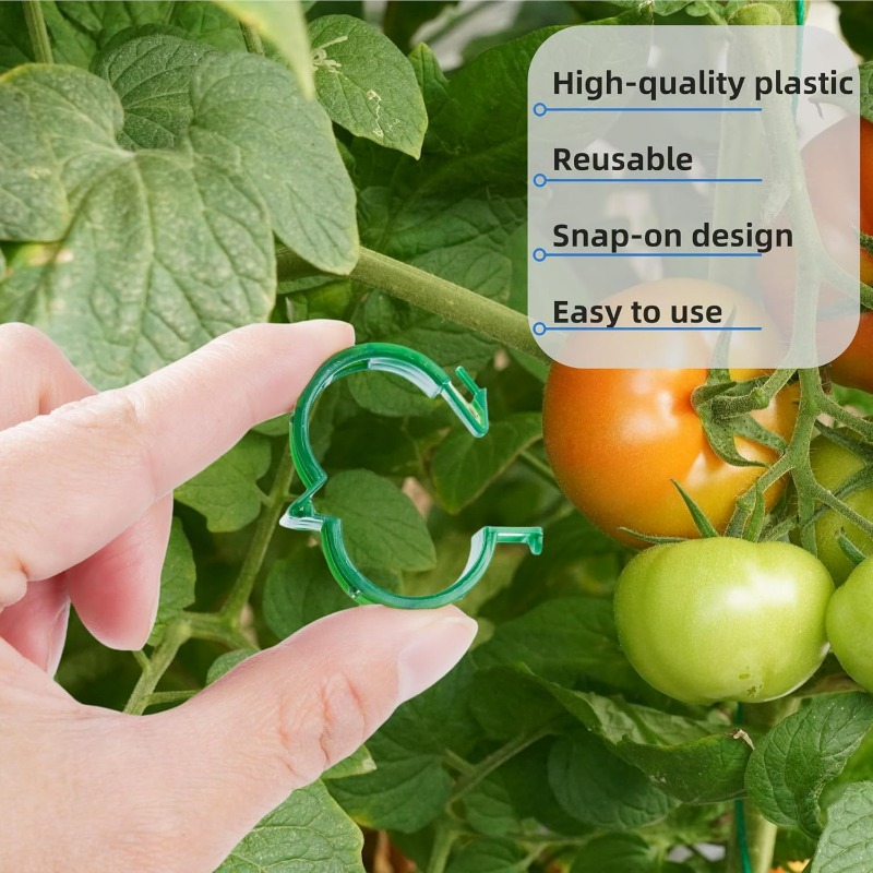 10/600 szt. Plastikowe klipsy  – Gardening Tools For Vines recenzja i cena