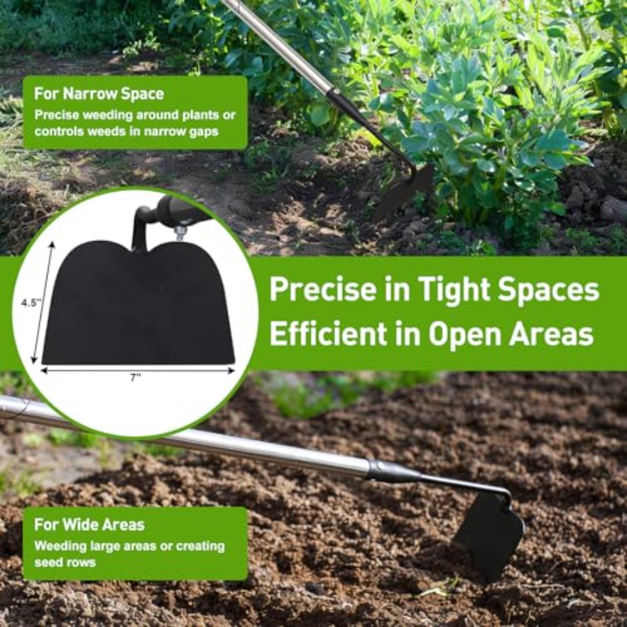 Motyka ogrodowa do pielenia, w – Gardening Tools Drawing recenzja i cena