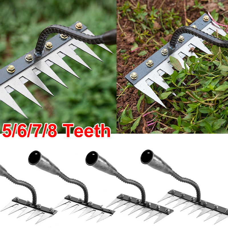 5/6/7/8 Zęby Żelazna Motyka Og – Gardening Tools Hoe recenzja i cena
