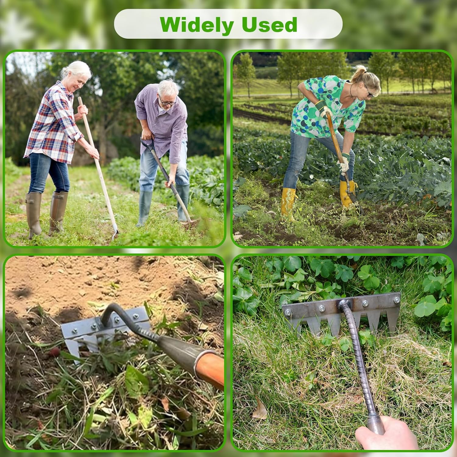 5/6/7/8 Zęby Żelazna Motyka Og – Gardening Tools Hoe recenzja i cena
