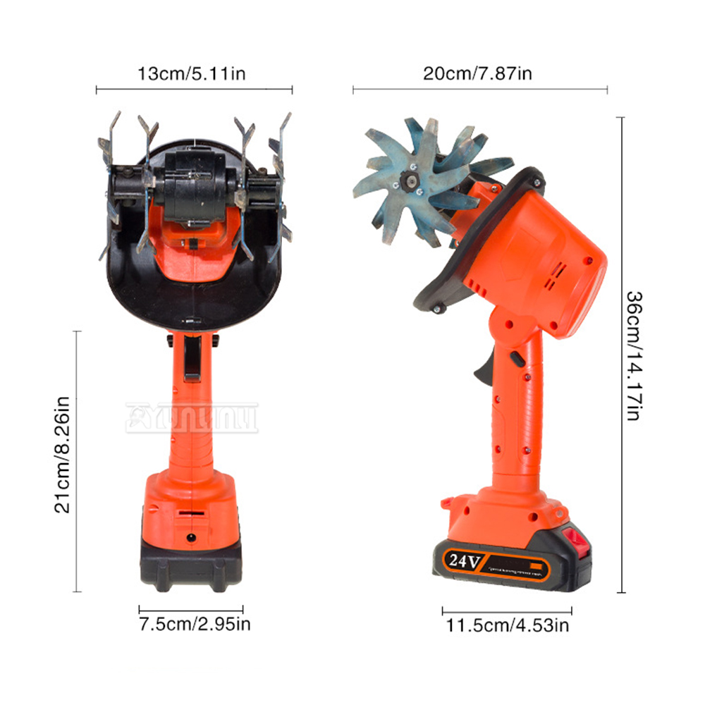 Elektryczny glebogryzarka mikr – Gardening Tools Hoe recenzja i cena